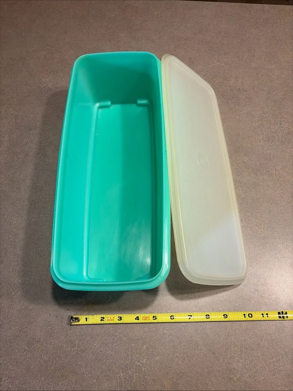 Tupperware Green Celery Keeper Celery Veggie  Bread Keeper